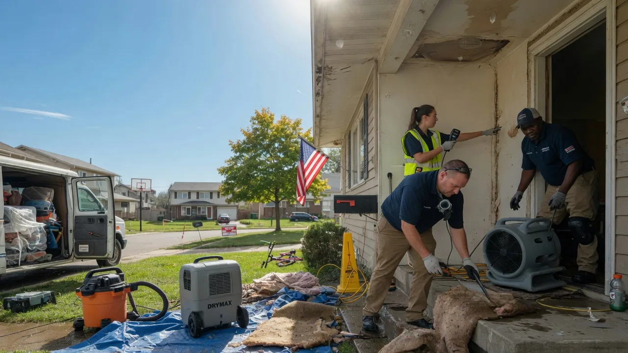Water Damage Restoration in Mcloud, OK near me